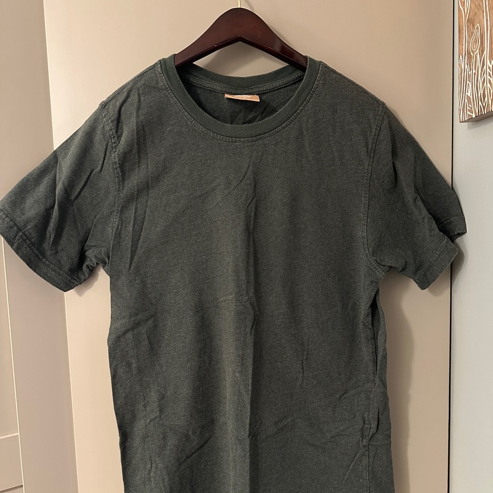 Vintage Men's Dark Green T-Shirt